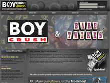 Tablet Screenshot of boycrushmodels.com